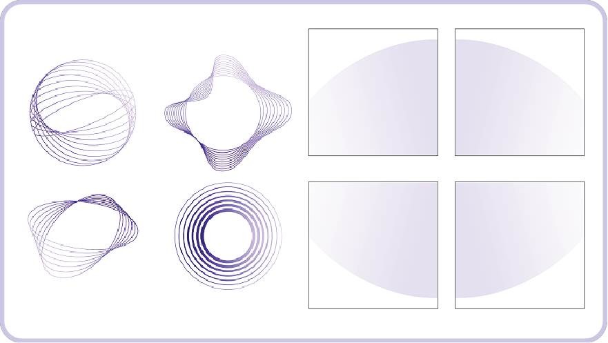 Concentric lines