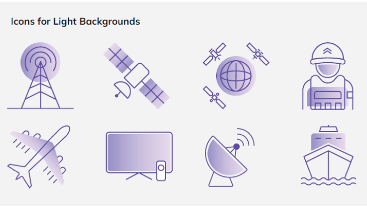 Light background icon